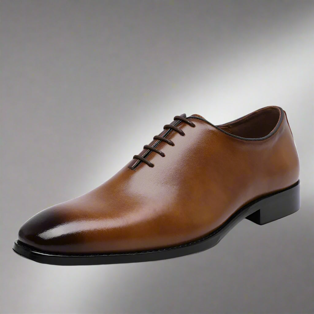 Men'S Business Dress Oxfordshoes for Men Genuine Leather Fashion Footwear Mens Comfortable Soft Casual Shoes Gifts