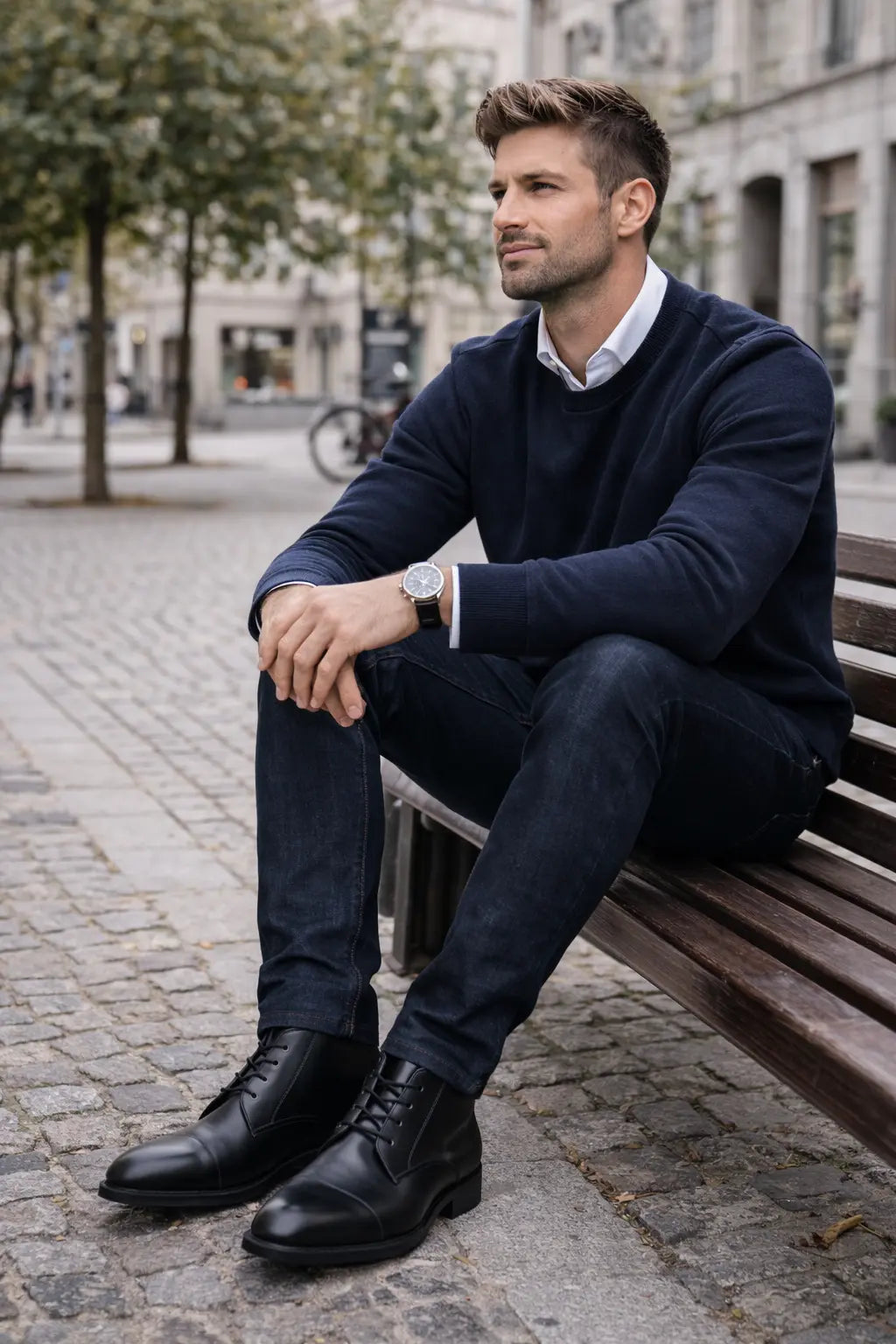 מגפי אלגנט מעור יוקרתיות דגם RoyalRise Boots