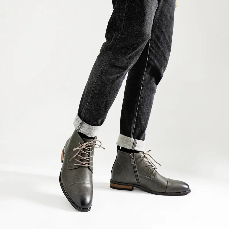 STEPUP SHOES | מגפיים מגביהות דגם Sterling | נעליים מגביהות