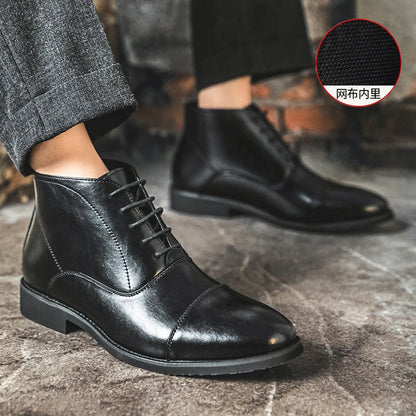 STEPUP SHOES | מגפיים מגביהות דגם Mayfair | נעליים מגביהות