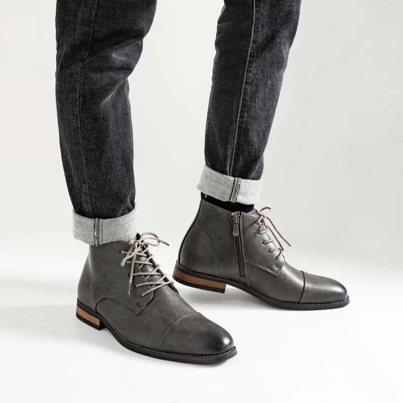 STEPUP SHOES | מגפיים מגביהות דגם Sterling | נעליים מגביהות