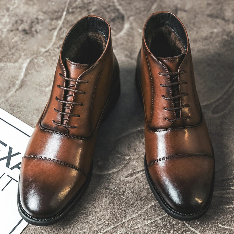 STEPUP SHOES | מגפיים מגביהות דגם Mayfair | נעליים מגביהות