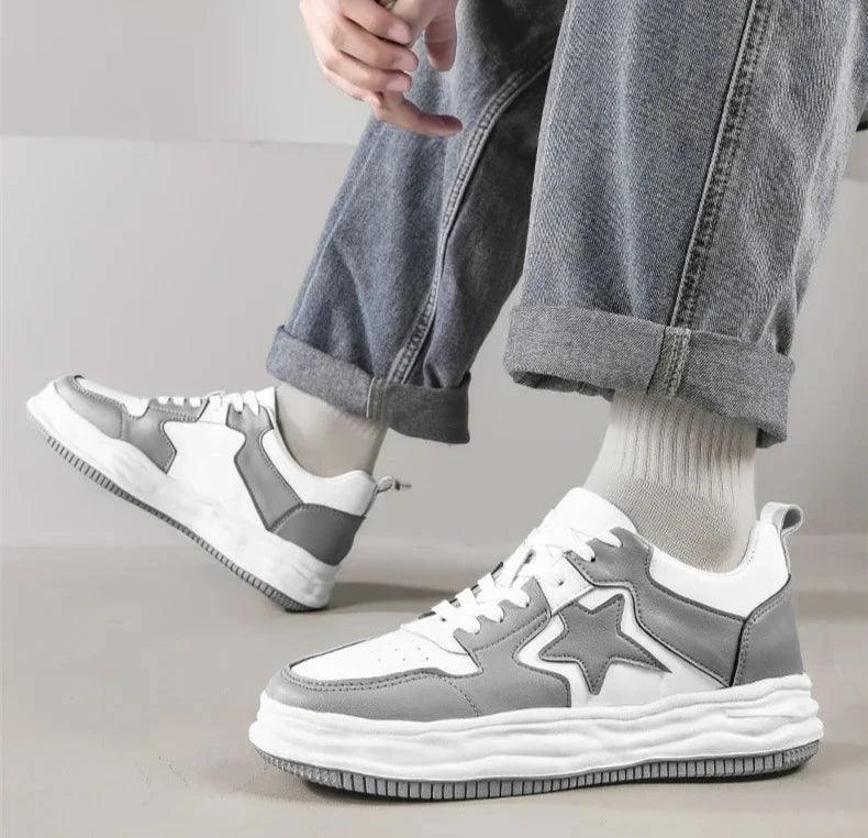 נעלי סניקרס מגביהות דגם High Vibe Sneakers - StepUp Shoes