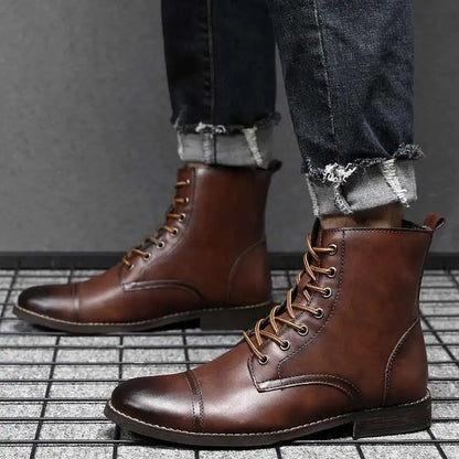 STEPUP SHOES | מגפיים מגביהות דגם Camden | נעליים מגביהות
