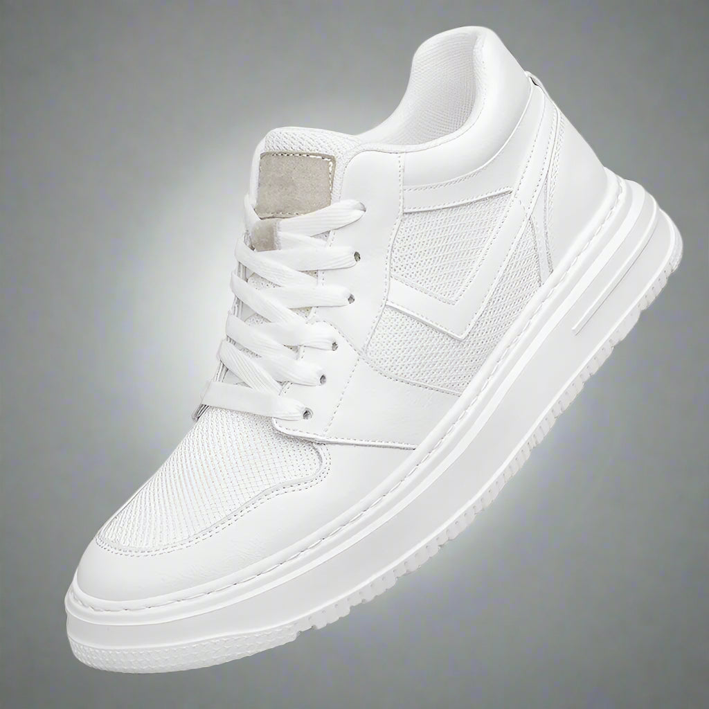 2024 New Invisible Men'S Shoe Height Increasing 6CM Board Shoe Breathable plus Size Casual Trendy Shoe Summer Season
