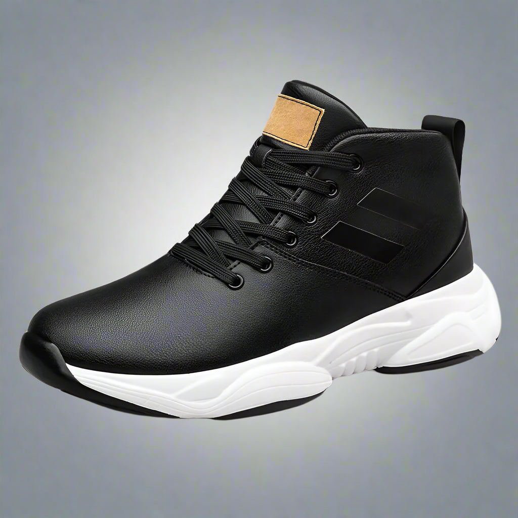 Fashion Genuine Leather Men Elevator Shoes Height Increasing Sneakers for Man Insoles 7Cm Hidden Heels Inner Casual Sports