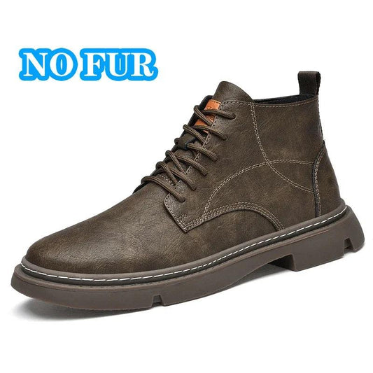 מגפיים דגם Platform Loafers - StepUp Shoes
