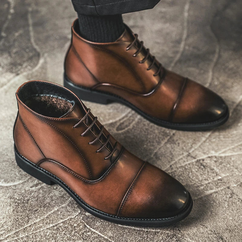 STEPUP SHOES | מגפיים מגביהות דגם Mayfair | נעליים מגביהות