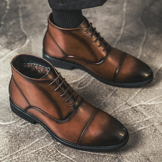STEPUP SHOES | מגפיים מגביהות דגם Mayfair | נעליים מגביהות