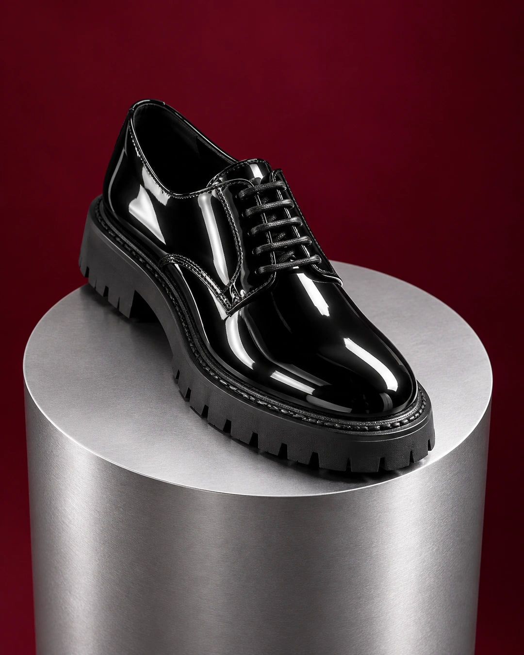 נעלי אלגנט מגביהות דגם Santino בצבע black 6cm model 8 – צילום Editorial יצירתי | StepUp Shoes