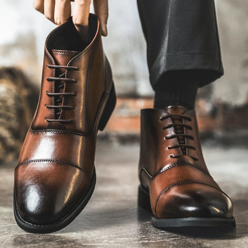 STEPUP SHOES | מגפיים מגביהות דגם Mayfair | נעליים מגביהות