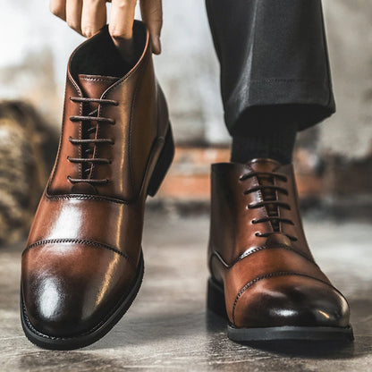 STEPUP SHOES | מגפיים מגביהות דגם Mayfair | נעליים מגביהות