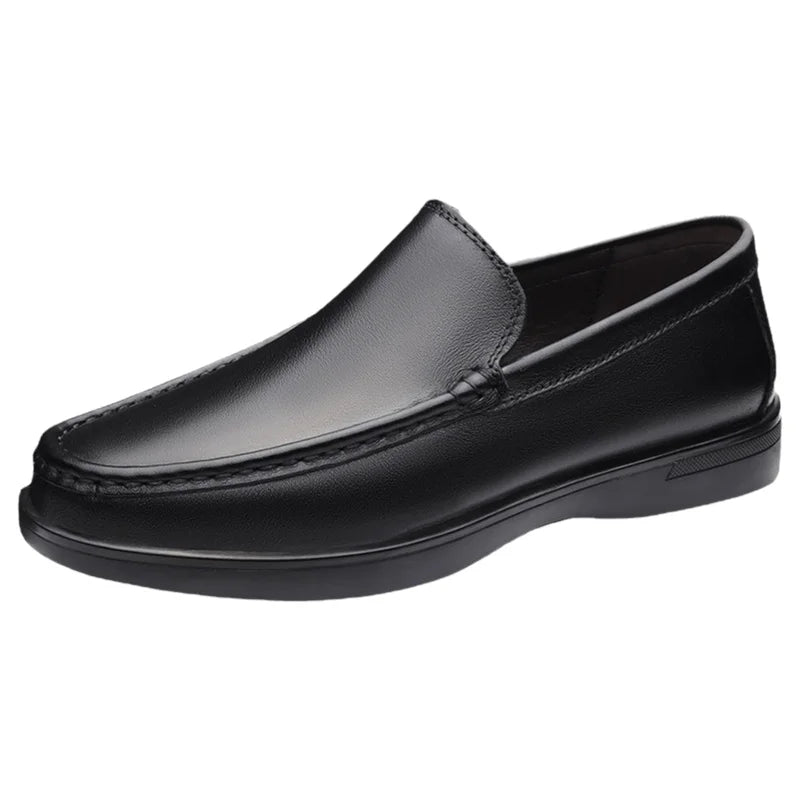 STEPUP SHOES | נעלי אלגנט מוקסין מגביהות דגם Savoy | נעליים מגביהות