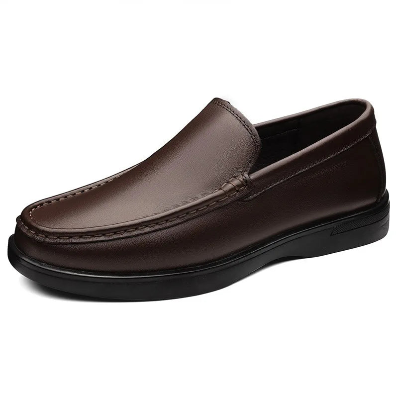 STEPUP SHOES | נעלי אלגנט מוקסין מגביהות דגם Savoy | נעליים מגביהות