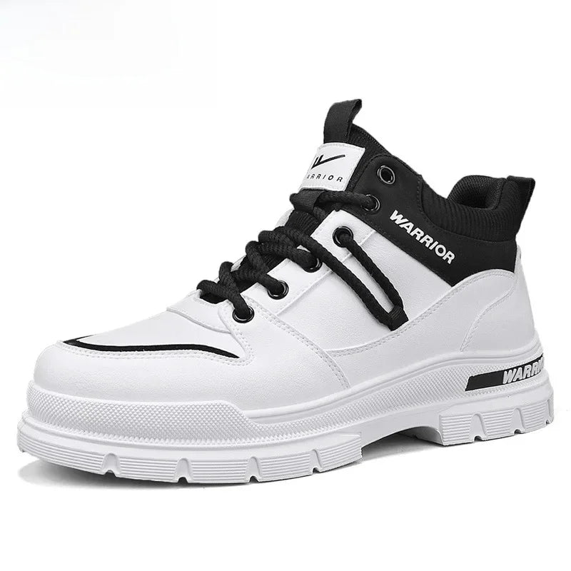 Backlash Men'S Shoes 2024 Autumn New High-Top Martins Boots Hard Han Outdoor Work Shoes Men'S Sports Casual Shoes
