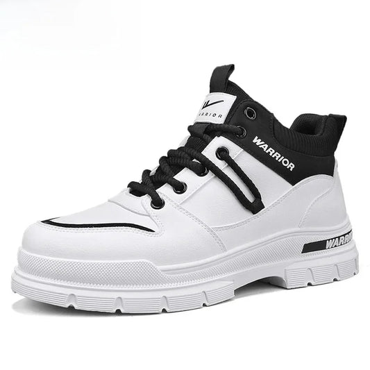 Backlash Men'S Shoes 2024 Autumn New High-Top Martins Boots Hard Han Outdoor Work Shoes Men'S Sports Casual Shoes