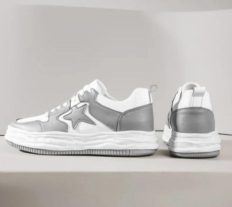 נעלי סניקרס מגביהות דגם High Vibe Sneakers - StepUp Shoes