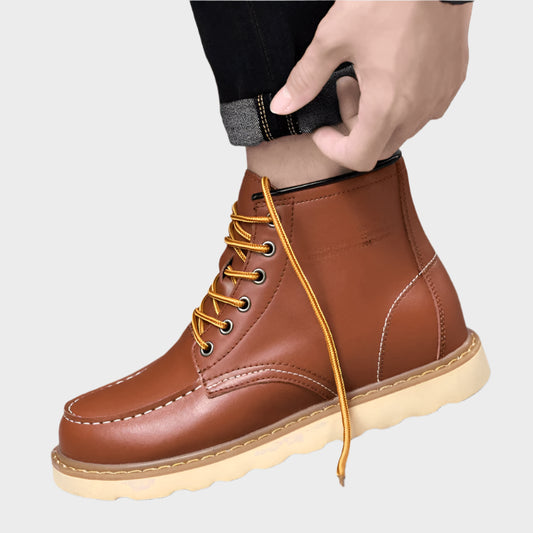 מגפי גברים מגביהות דגם Vertical Vault - StepUp Shoes