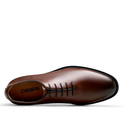 Men'S Business Dress Oxfordshoes for Men Genuine Leather Fashion Footwear Mens Comfortable Soft Casual Shoes Gifts