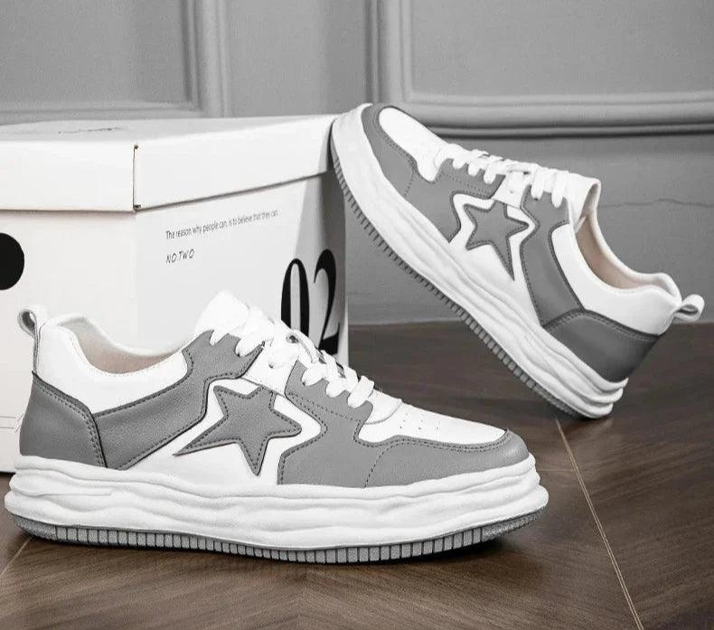 נעלי סניקרס מגביהות דגם High Vibe Sneakers - StepUp Shoes