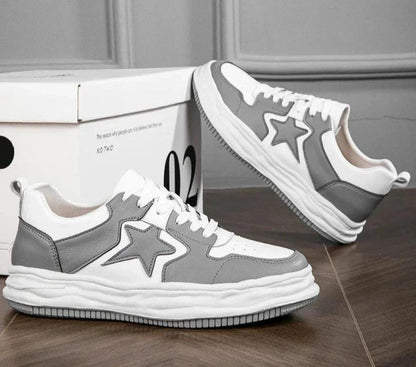 נעלי סניקרס מגביהות דגם High Vibe Sneakers - StepUp Shoes