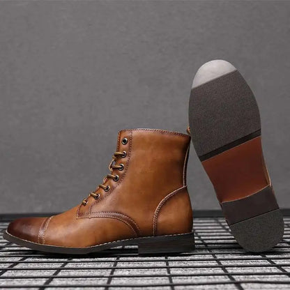 STEPUP SHOES | מגפיים מגביהות דגם Camden | נעליים מגביהות
