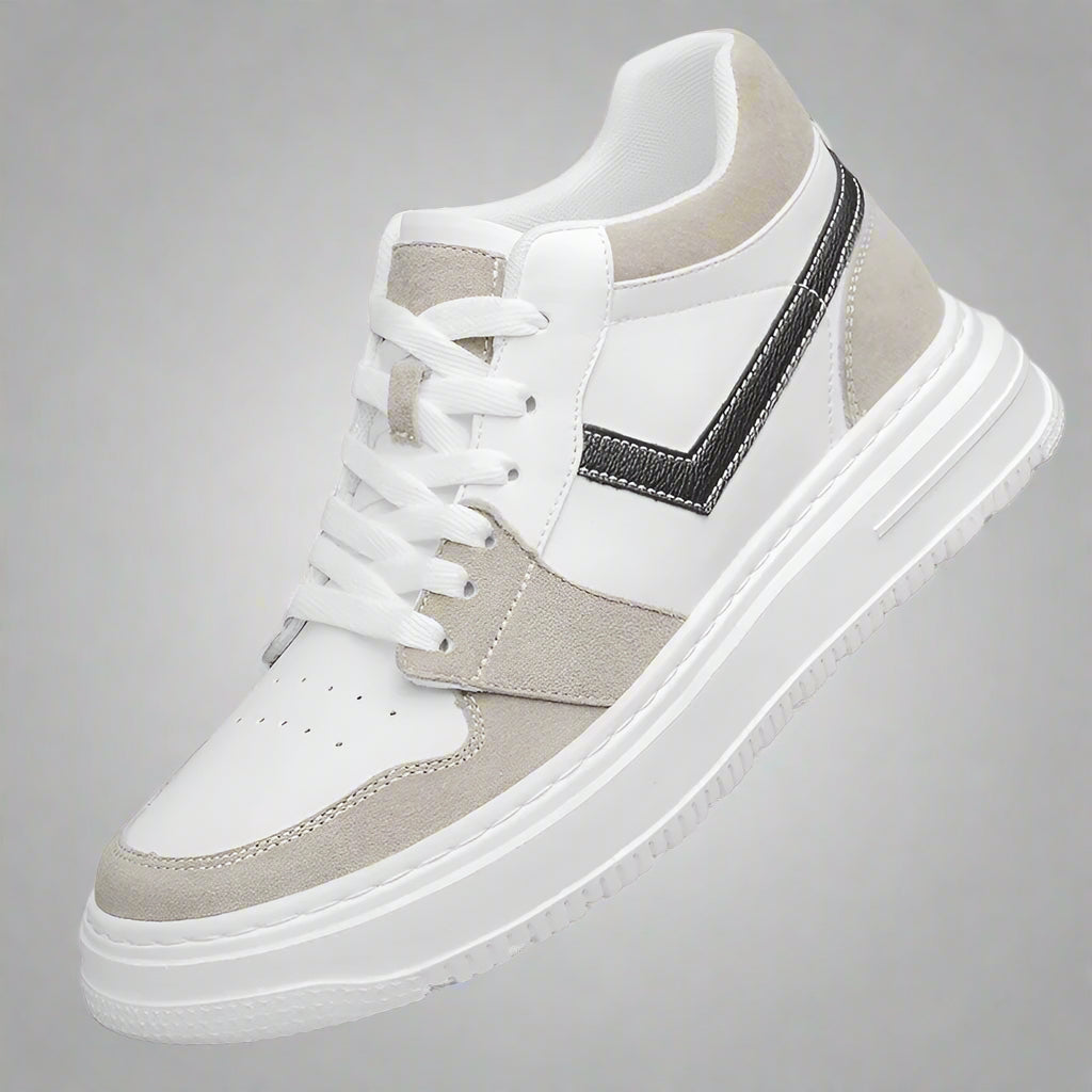 2024 New Invisible Men'S Shoe Height Increasing 6CM Board Shoe Breathable plus Size Casual Trendy Shoe Summer Season