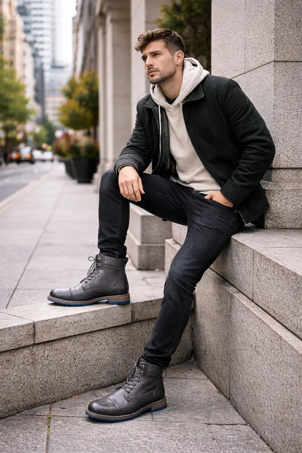 מגפיים מגביהות דגם  StreetLift Boots