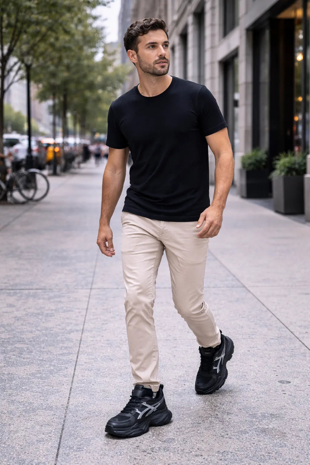 נעלי סניקרס מגביהות דגם Terra Stride