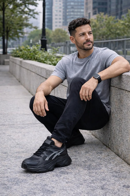 נעלי סניקרס מגביהות דגם Terra Stride