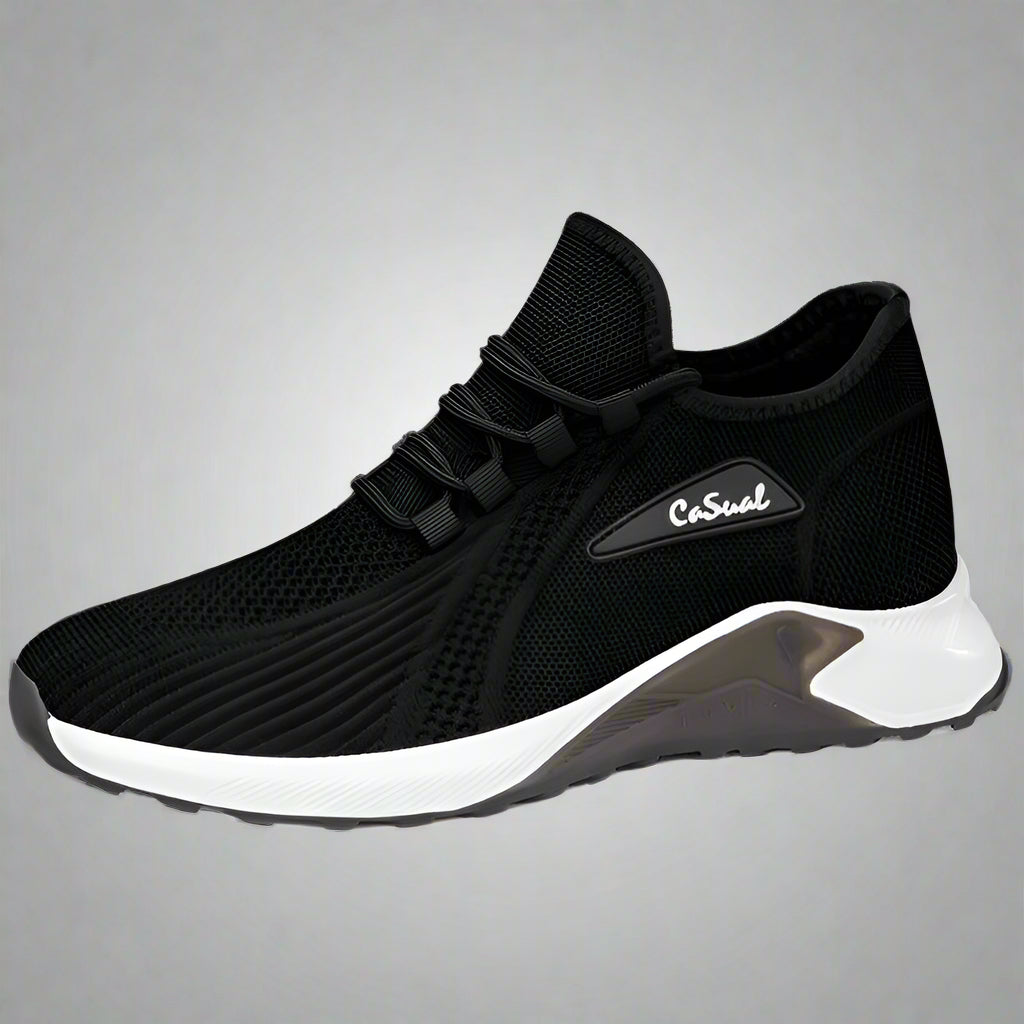 Sneakers Men Elevator Shoes Hidden Heels Breathable Heightening Shoes for Man Increase Insole 10 CM 8 6CM Optional Height Shoes