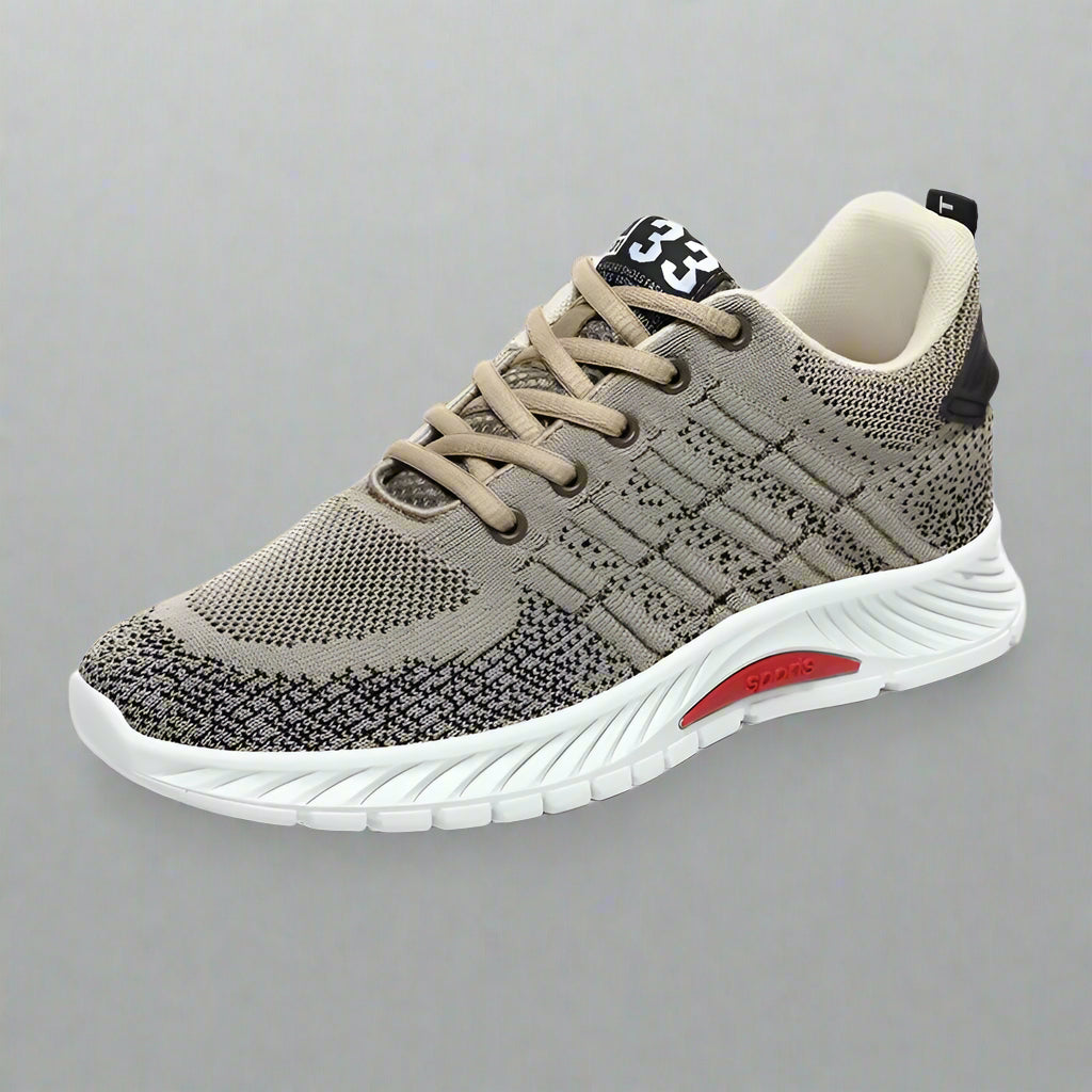 Sneakers Men Elevator Shoes Height Man Mesh Tall Fashion Sports plus Size 37-46