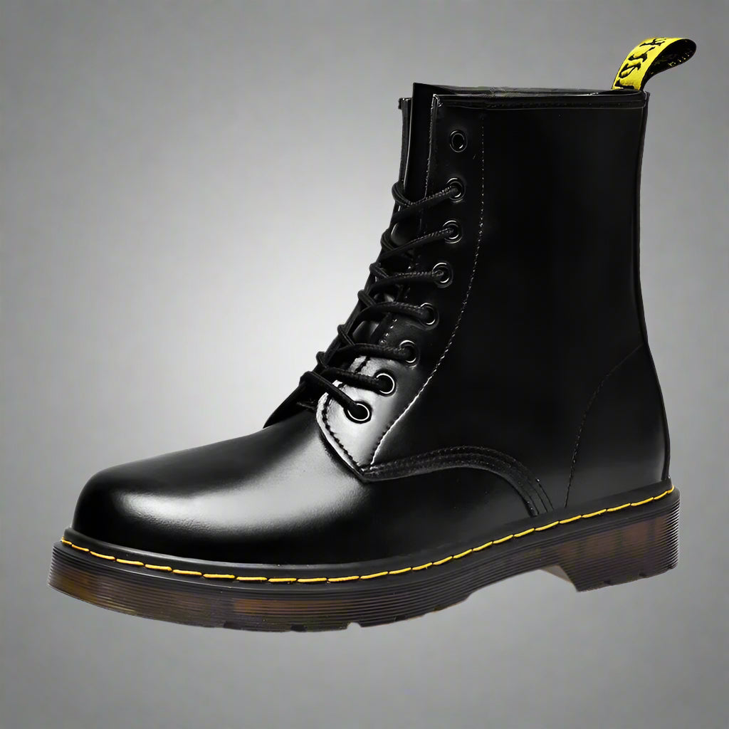 2021 Autumn/Winter New Fleece-Lined Warm Women'S Vintage Soft Leather Genuine Leather Doctor Men'S Short Boots English Style