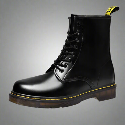2021 Autumn/Winter New Fleece-Lined Warm Women'S Vintage Soft Leather Genuine Leather Doctor Men'S Short Boots English Style
