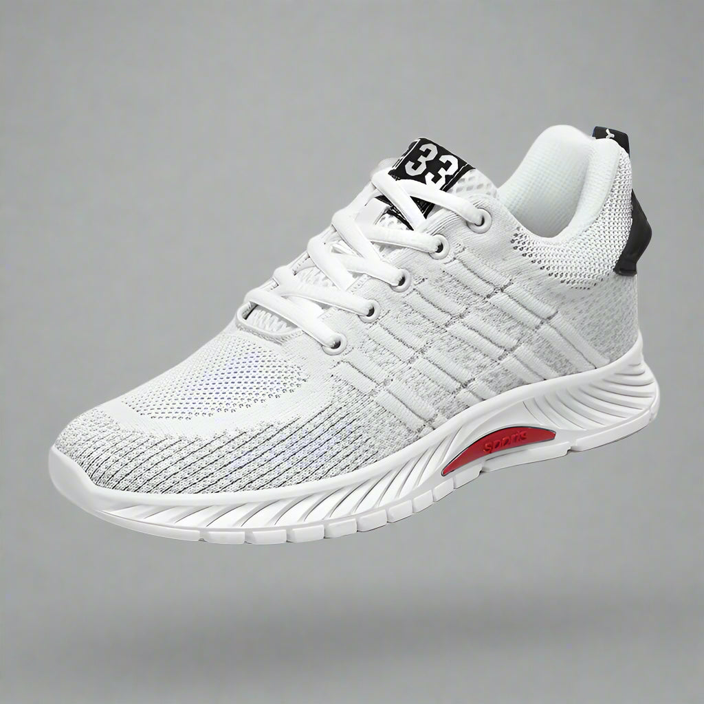 Sneakers Men Elevator Shoes Height Man Mesh Tall Fashion Sports plus Size 37-46