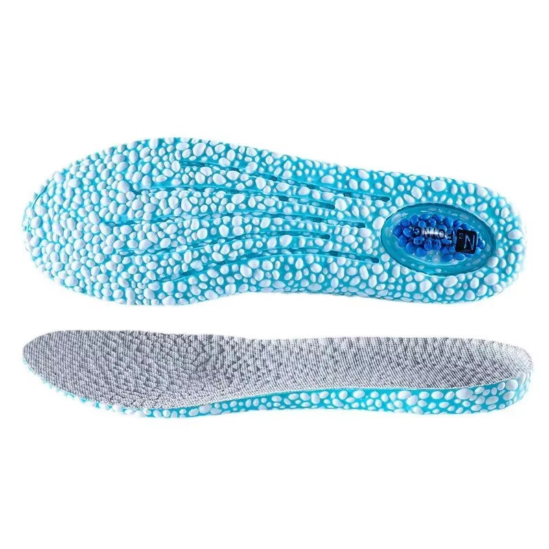 1 Pair EVA Material Invisible Height Increase Insoles for Shoes Breathable Shock Absorption Comfortable for Women Men