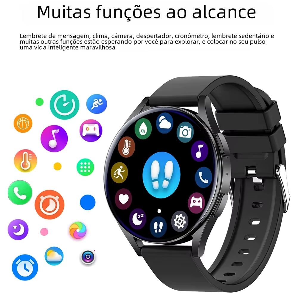 2025 New Watch 6 Smart Watch Women'S Bluetooth Call Health Monitoring Alarm Clock Men'S Fashion Sports Watch